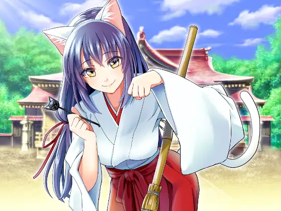 【無料音声あり】猫神社の巫女さんにニャンニャン耳かきでトロトロに癒される音声