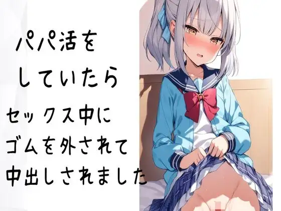 【無料音声あり】パパ活をしていたらセックス中にゴムを外されて中出しされました