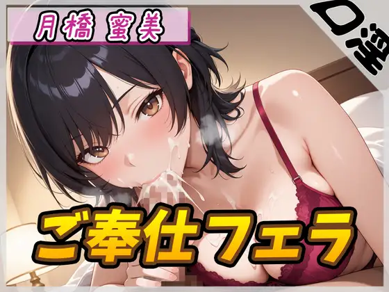 【オナサポ】Eカップ図書室受付×女王様 月橋蜜美「ご奉仕フェラ」【月橋蜜美】