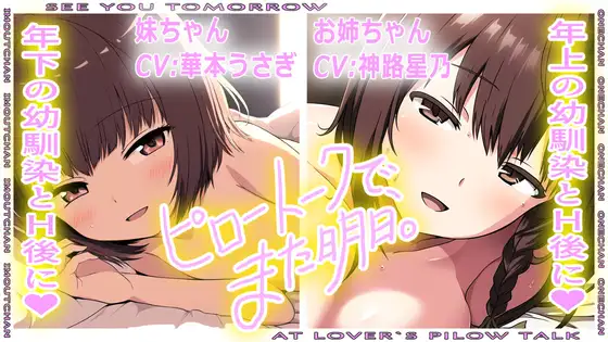 (バイノーラル)ピロートークで、また明日。(ピロートーク特化ボイス)