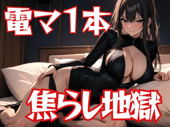 電マ一本で亀頭焦らし地獄~懇願爆射精解放~